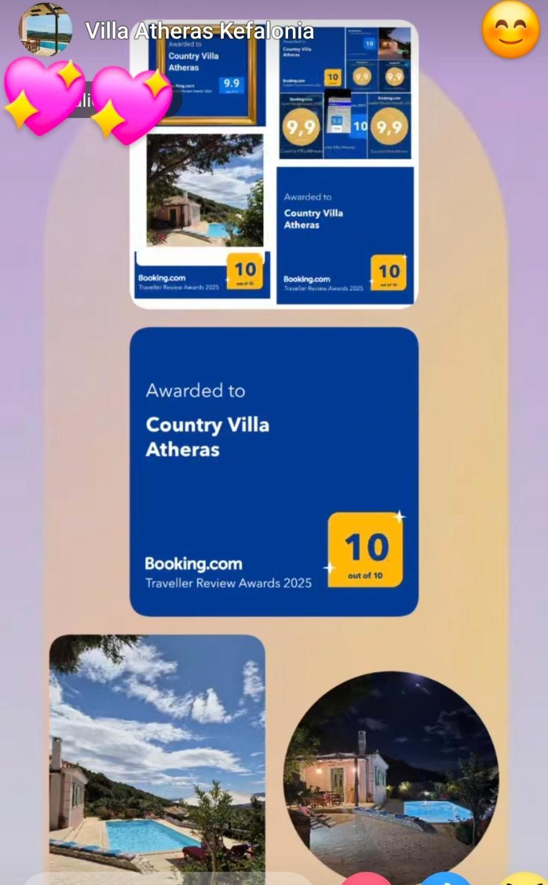 Country Villa Athéras Exteriör bild